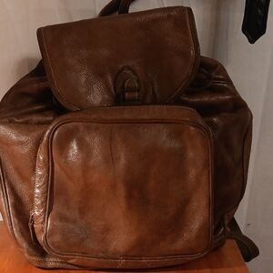 Durkees Express Leather Backpack